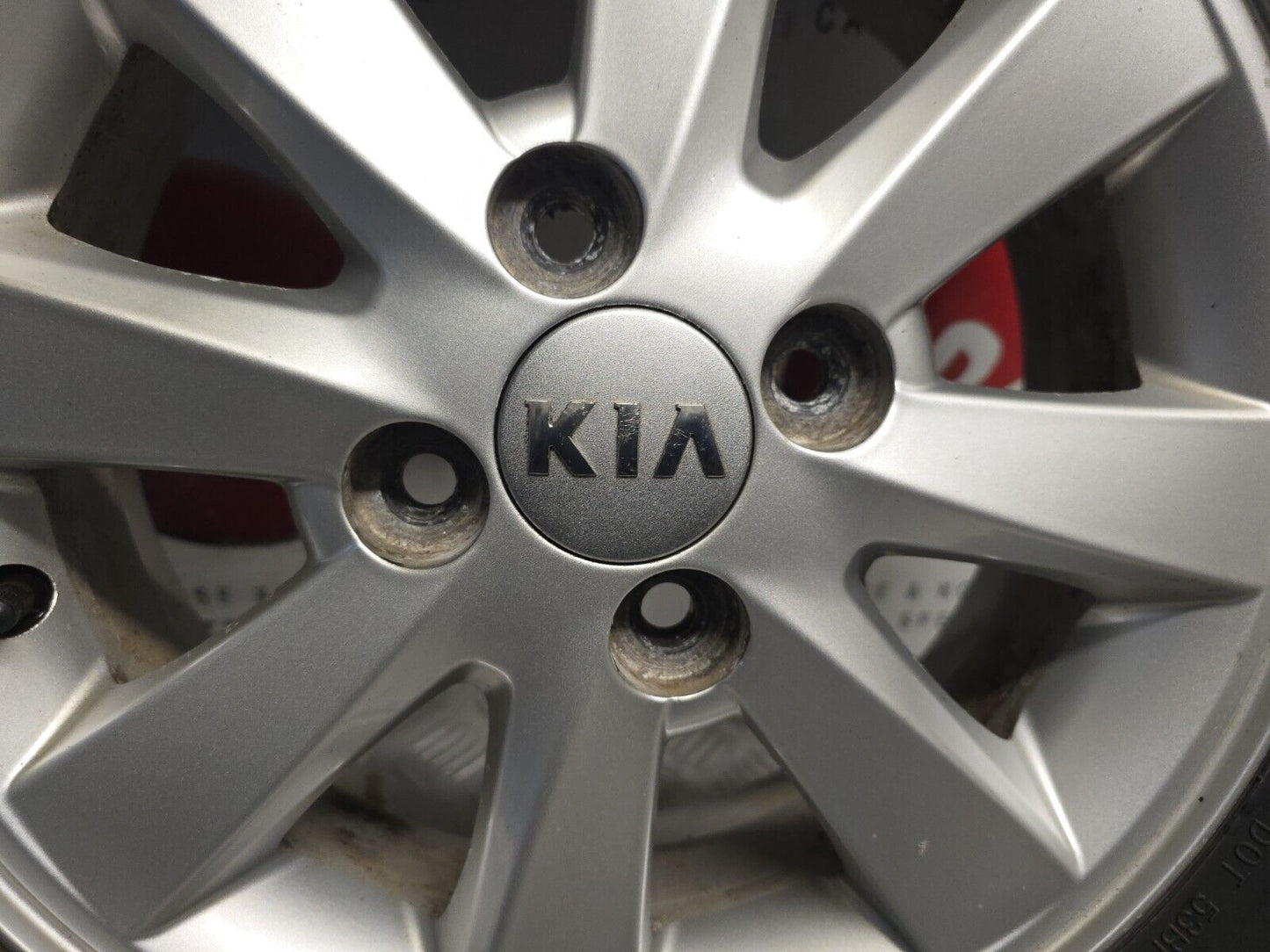 KIA PICANTO TA 14" INCH 2011-2017 GENUINE ALLOY WHEEL 5MM 165/60/14 52910-1Y150