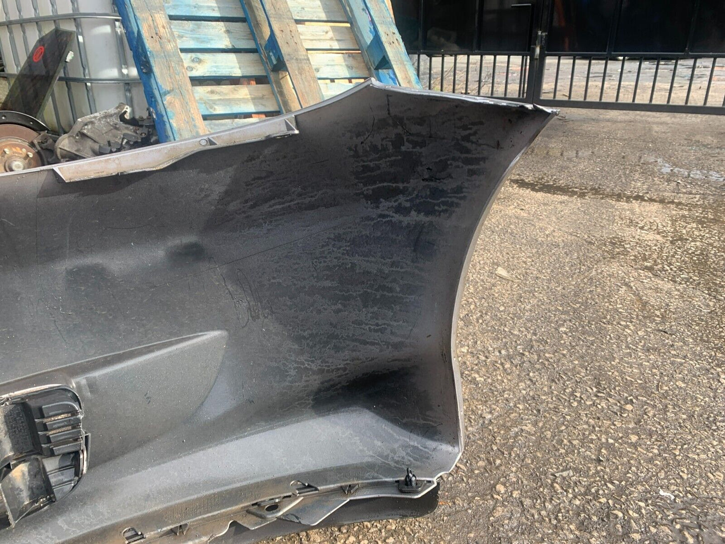 HONDA JAZZ MK1 2006-2010 FACELIFT GENUINE FRONT BUMPER SILVER