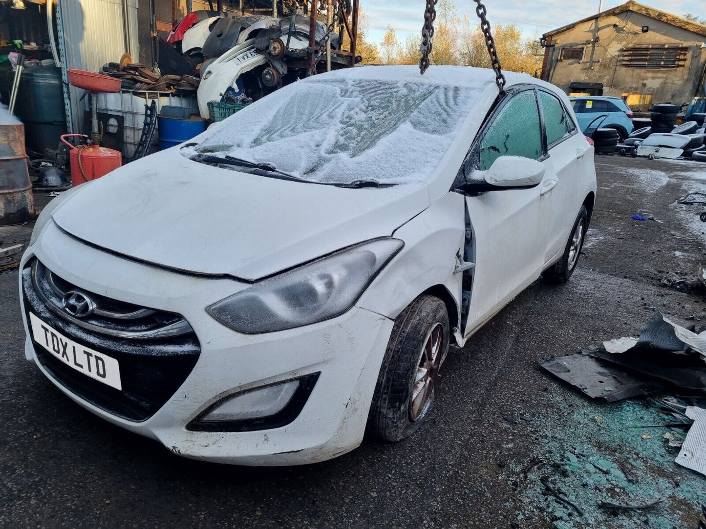 2013 HYUNDAI I30 ACTIVE (GD) MK2 1.6 DIESEL 6 SPEED AUTO FOR PARTS & SPARES