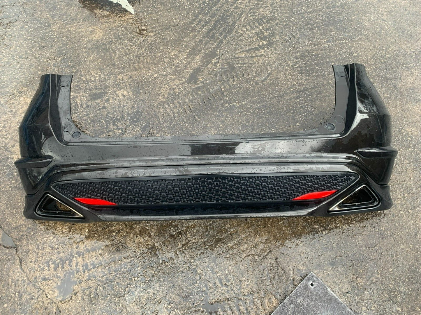 HONDA CIVIC MK8 2006-2009 GENUINE PRE-FACELIFT REAR BUMPER BLACK COLLECTION