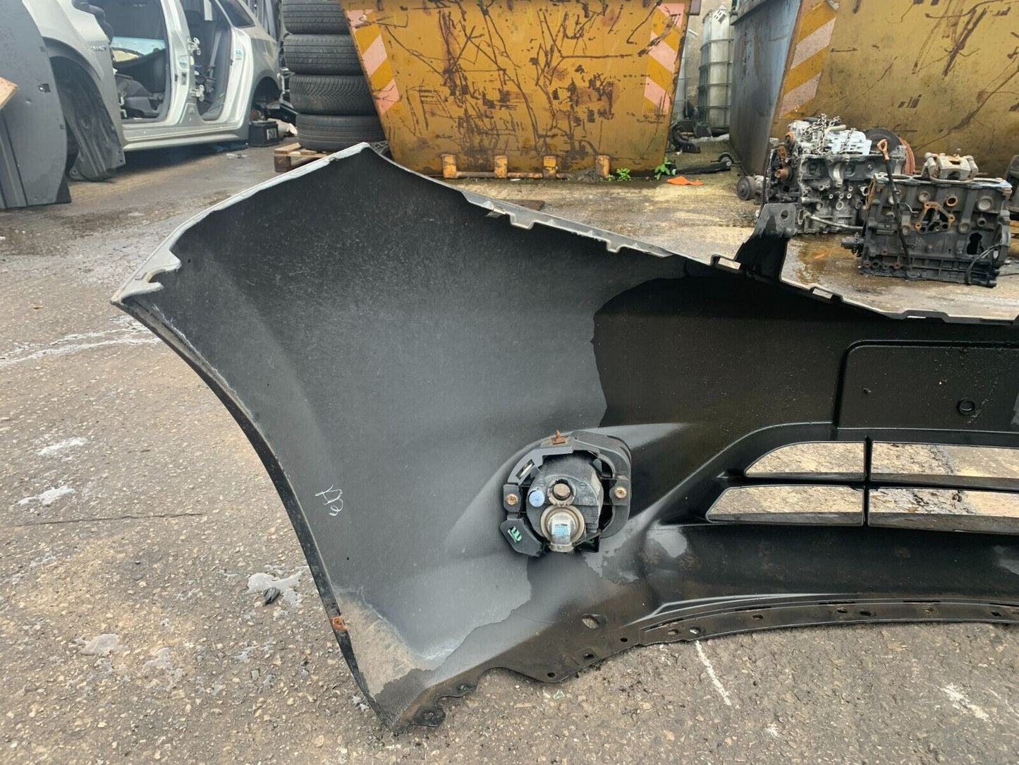 NISSAN NOTE E12 2014-2018 GENUINE FRONT BUMPER Z11 BLACK METALLIC COLLECTION