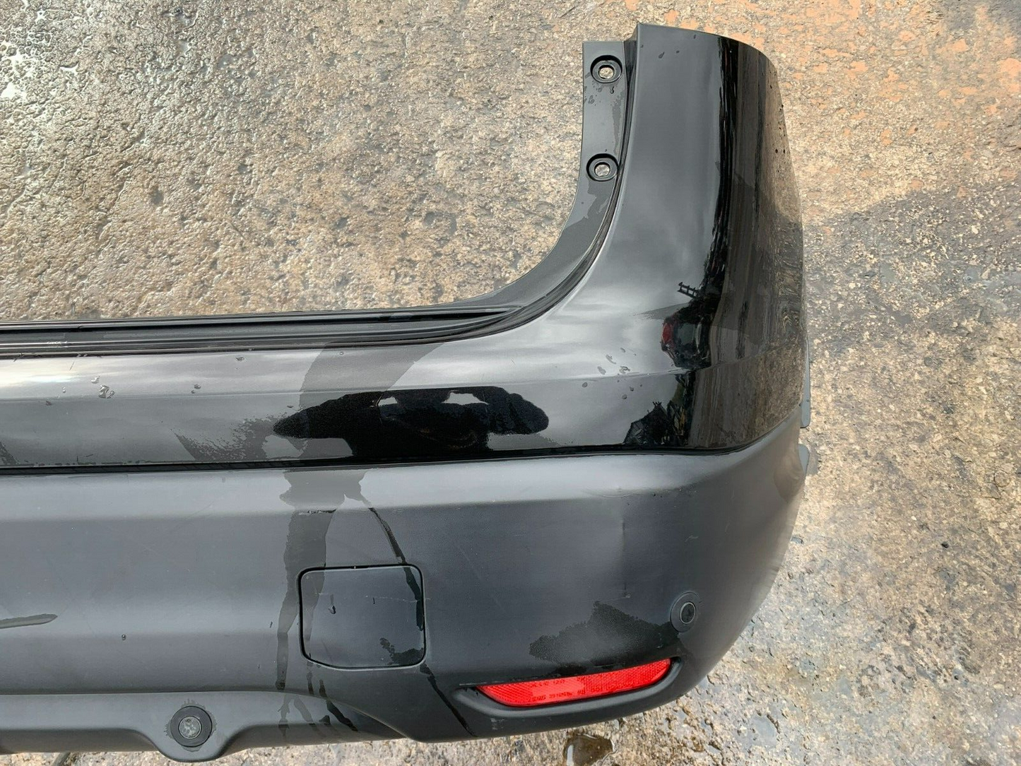 NISSAN QASHQAI J11 2104-2018 GENUINE REAR BUMPER Z11 BLACK COLLECTION