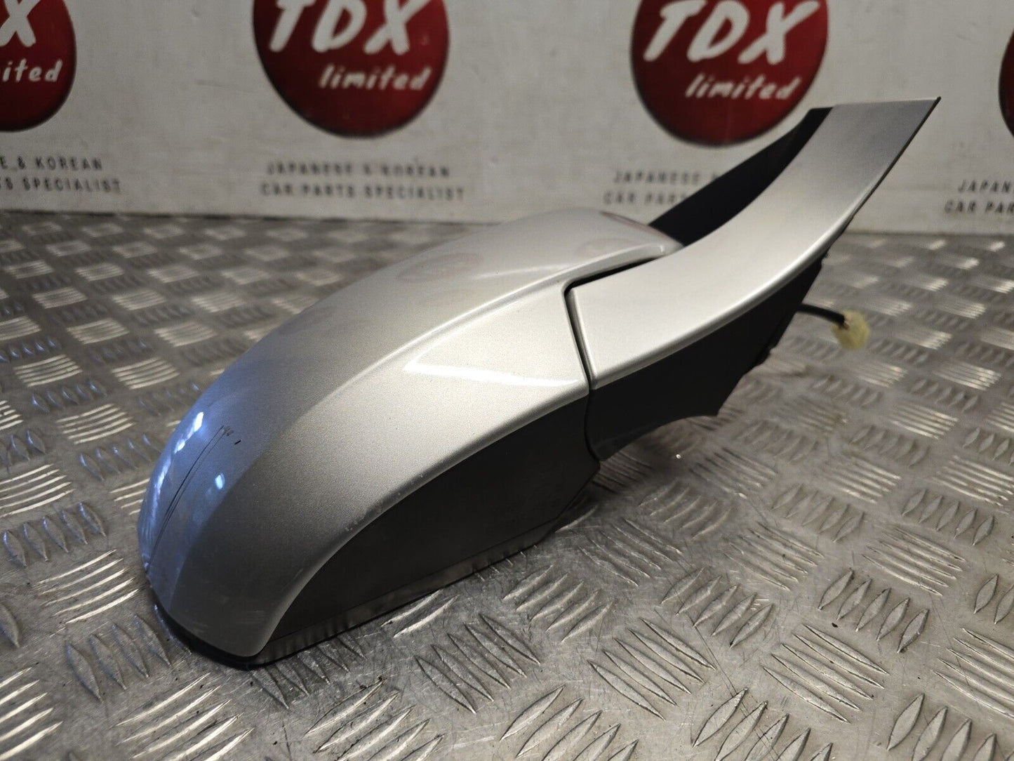 SUZUKI SWIFT 2011-2016 GENUINE DRIVERS SIDE MANUAL FOLD HEATED MIRROR ZCC SILVER