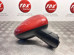 Kia Rio MK3 2012-2017 Genuine Driver Side Manual Fold Wing Mirror Red Geb - photo 1 of 9