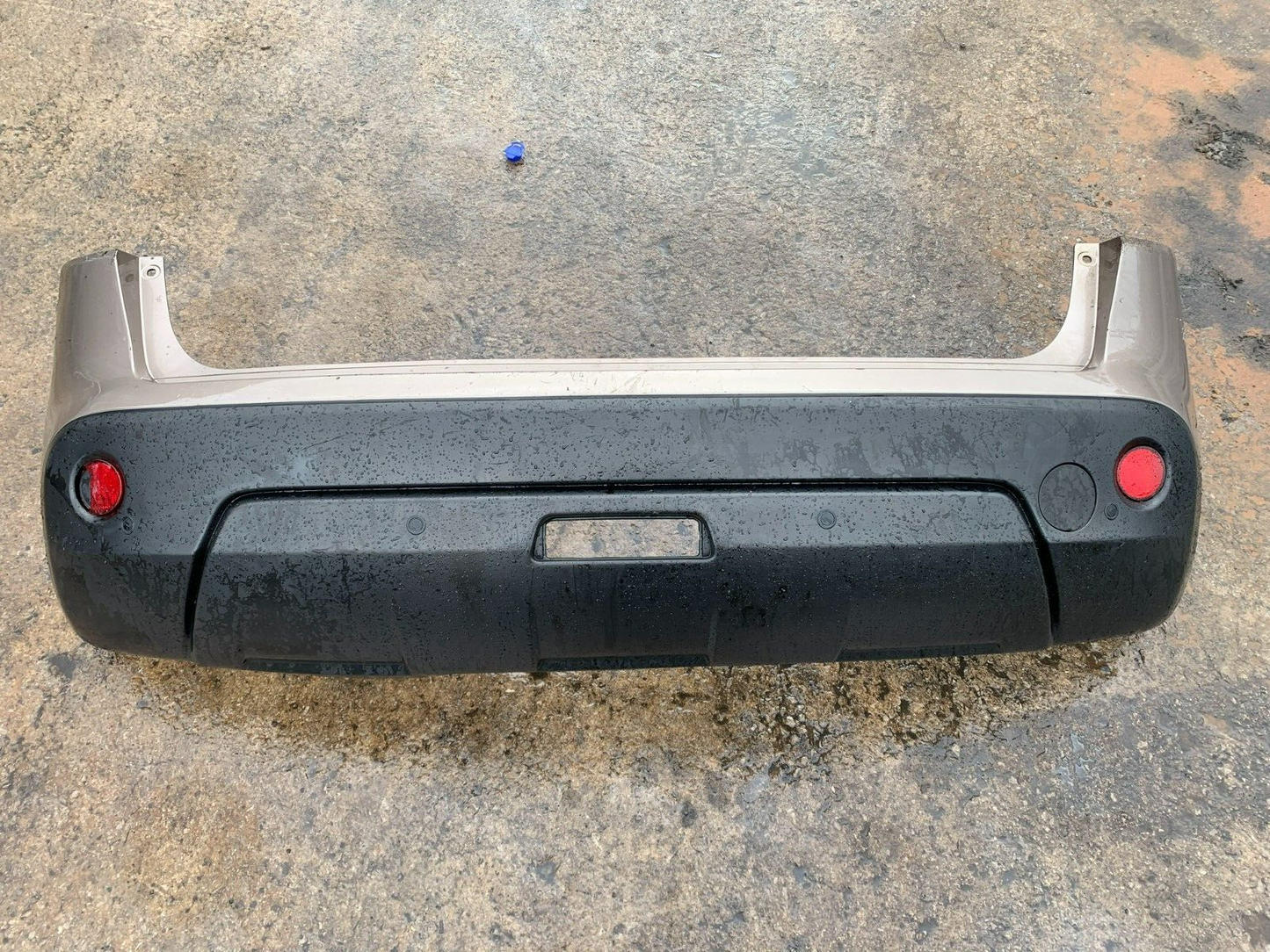 NISSAN QASHQAI J1O 2010-2013 GENUINE FACELIFT REAR BUMPER BEIGE COLLECTION