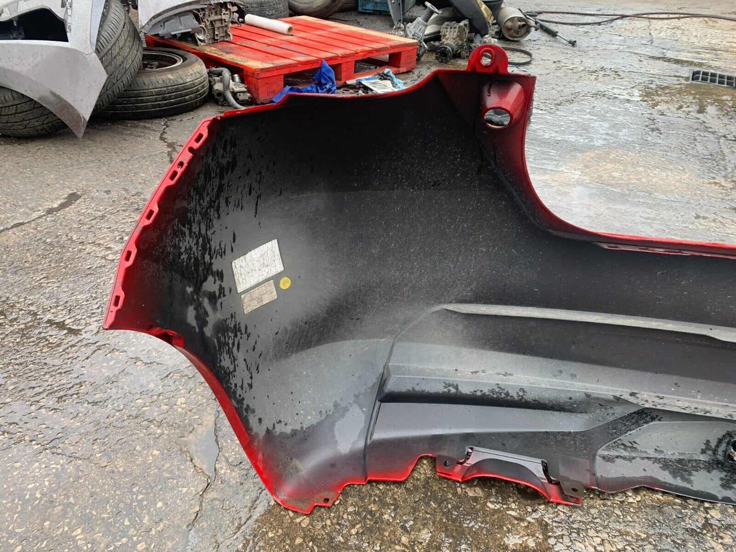 NISSAN MICRA K14 2018-2023 GENUINE REAR BUMPER RED COLLECTION