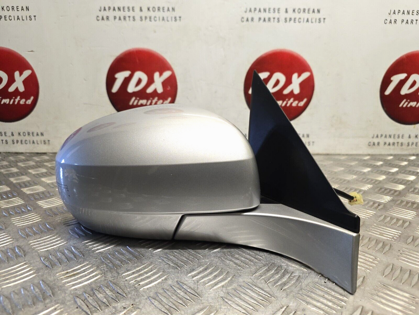 SUZUKI SWIFT 2011-2016 GENUINE DRIVERS SIDE MANUAL FOLD HEATED MIRROR ZCC SILVER