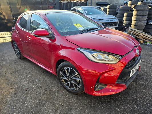 2023 Toyota Yaris Design Mk4 1.5 Petrol Hybrid Auto Red 3U5 Vehicle For Breaking And Parts 2
