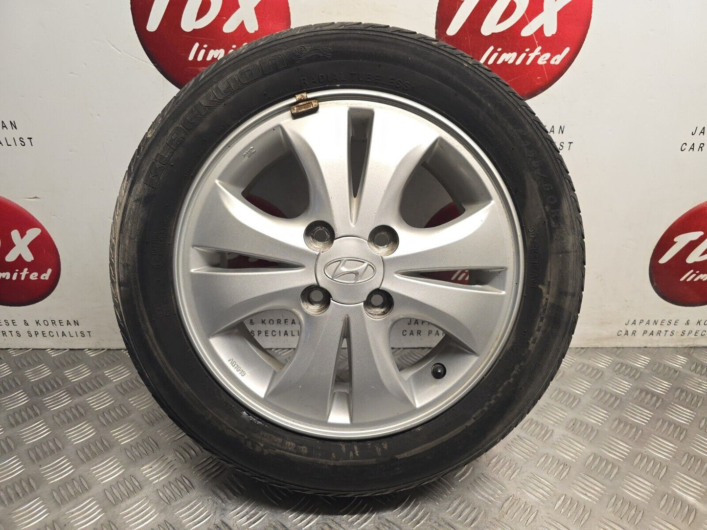 HYUNDAI I10 MK1 2007-2013 14" INCH GENUINE ALLOY WHEEL 6MM 165/60/14 52910-0X251