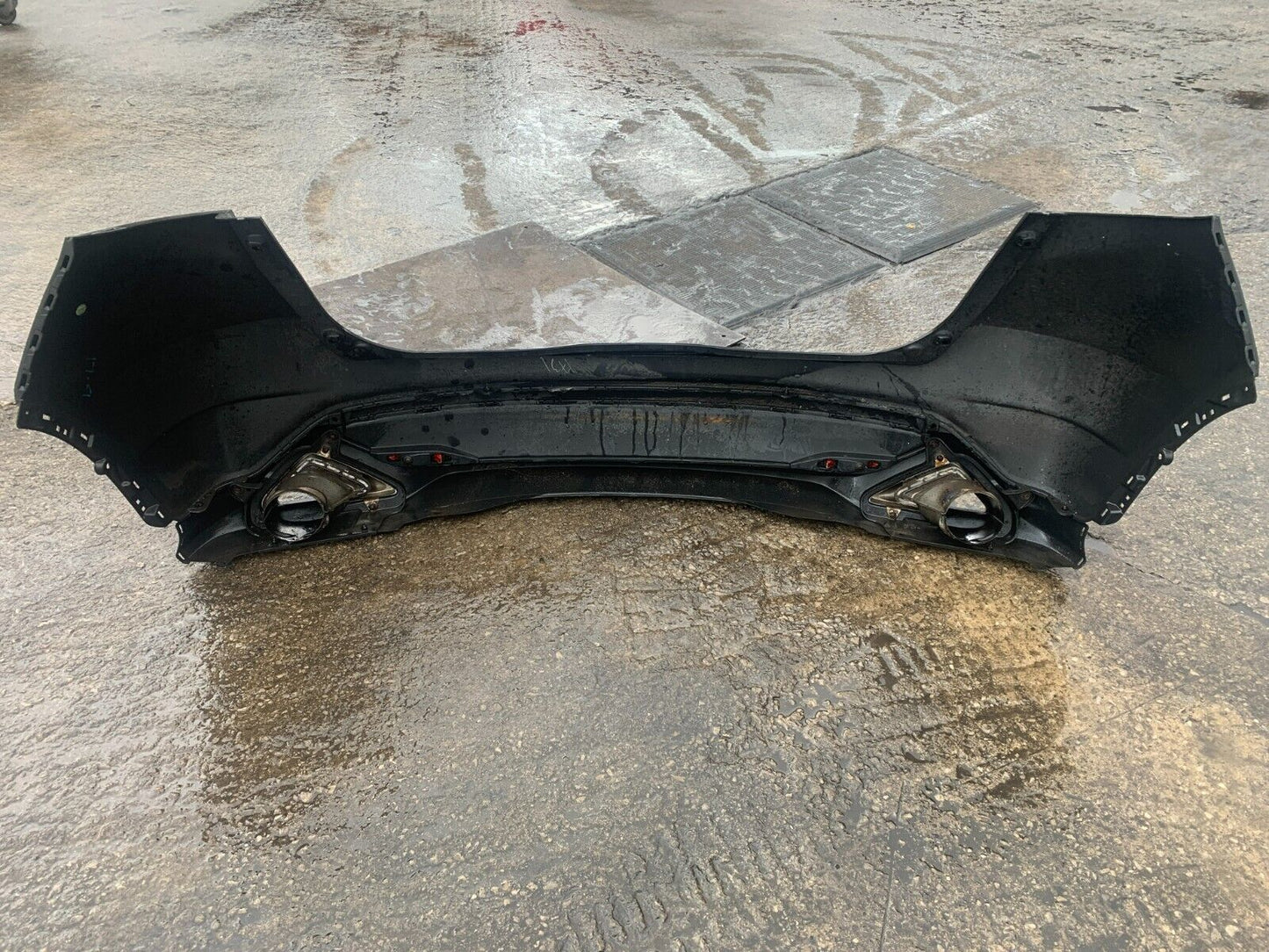 HONDA CIVIC MK8 2006-2009 GENUINE PRE-FACELIFT REAR BUMPER BLACK COLLECTION