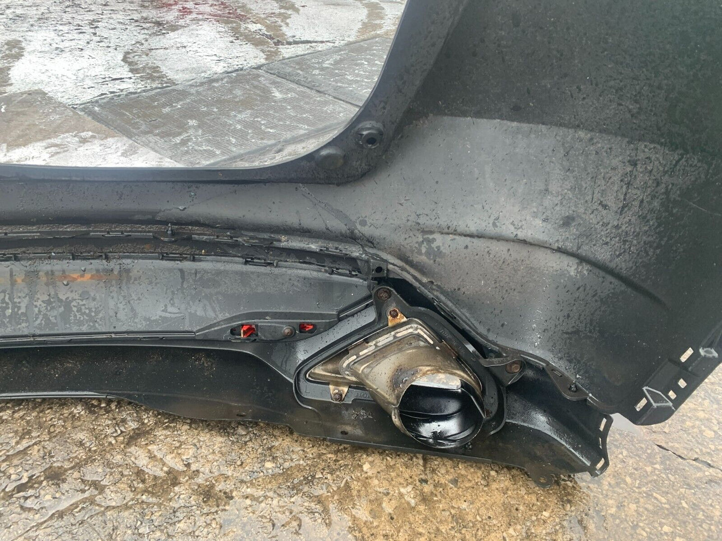 HONDA CIVIC MK8 2006-2009 GENUINE PRE-FACELIFT REAR BUMPER BLACK COLLECTION