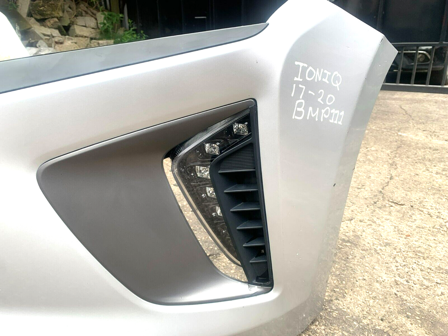 HYUNDAI IONIQ AE 2017-2020 GENUINE PRE-FACELIFT COMPLETE FRONT BUMPER T8S SILVER