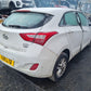 2013 HYUNDAI I30 ACTIVE (GD) MK2 1.6 DIESEL 6 SPEED AUTO FOR PARTS & SPARES