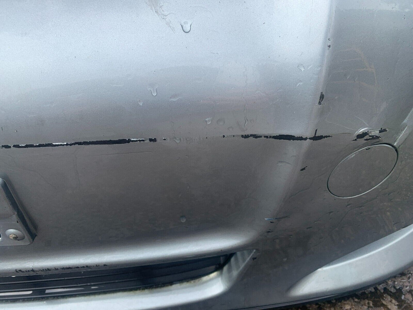 TOYOTA AURIS MK1 2007-2010 GENUINE PRE-FACELIFT COMPLETE FRONT BUMPER GREY