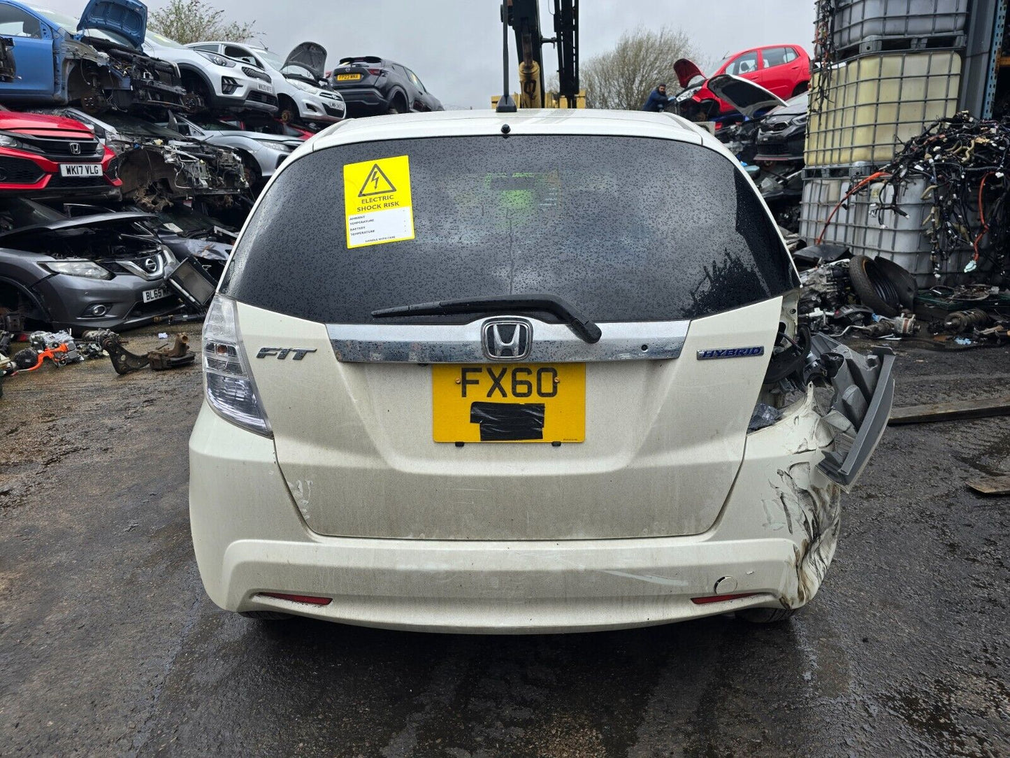 2010 HONDA JAZZ IMPORT/ FIT (GP) 1.3 PETROL HYBRID AUTO VEHICLE FOR PARTS SPARES