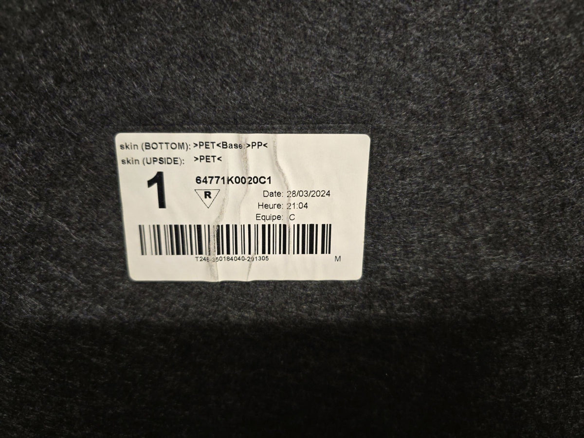 Mazda 2 MK3 Hybrid 2022-2026 Genuine Boot Floor Carpet Cover Liner 64771-K0020C1 - photo 6 of 6