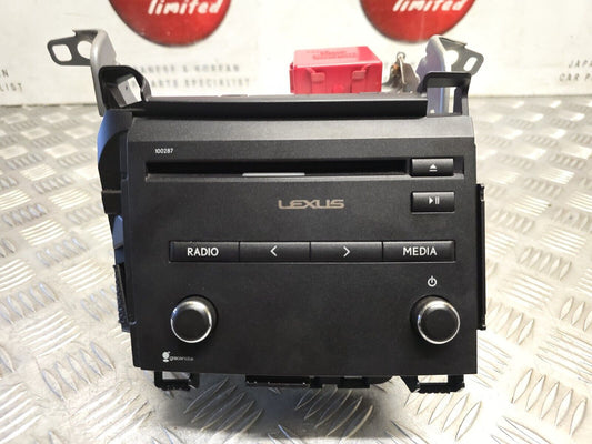 LEXUS CT200H 2013-2017 GENUINE RADIO STEREO CD PLAYER HEAD UNIT 86140-76010