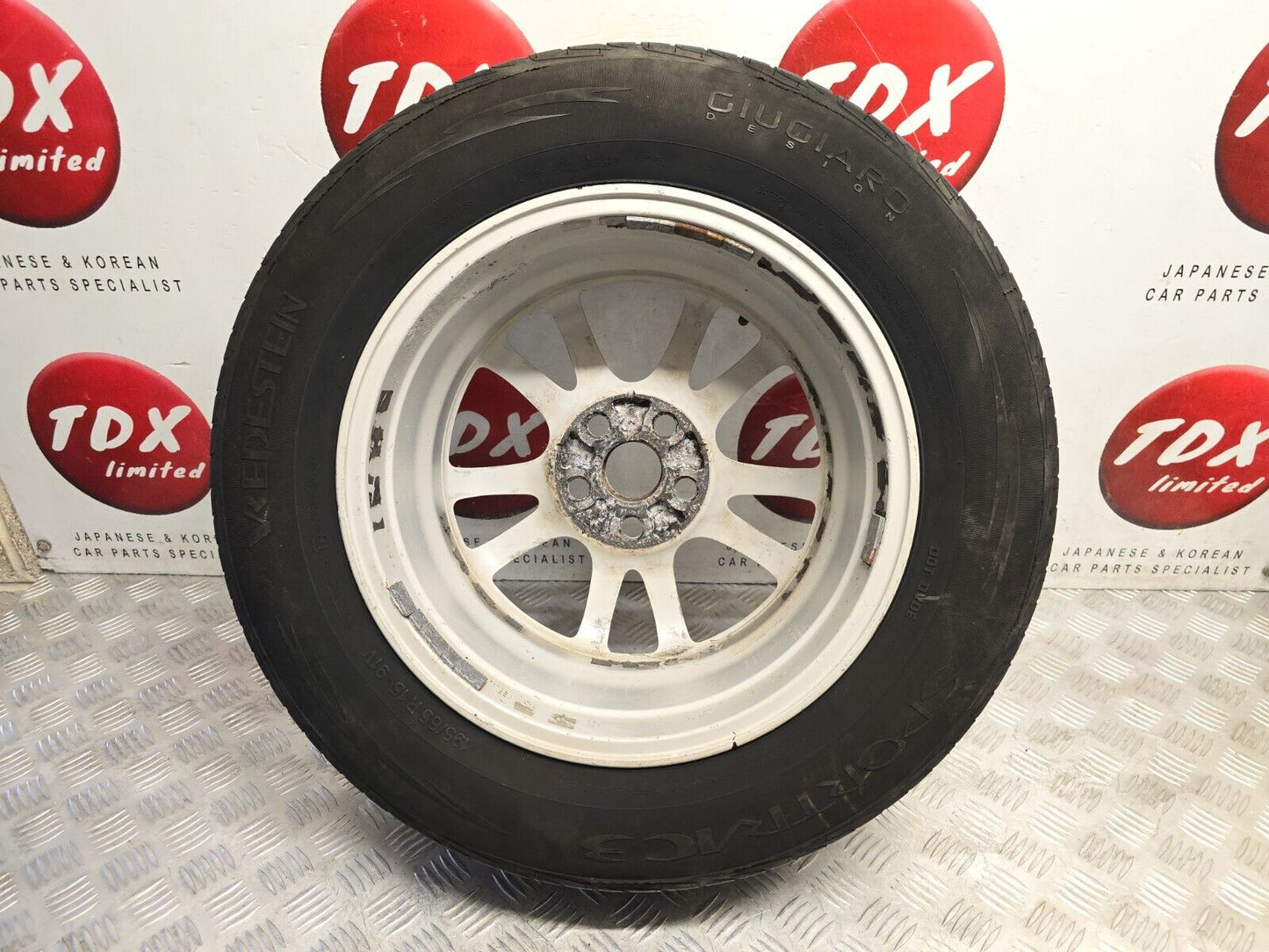 TOYOTA PRIUS MK4 2016-2021 15" INCH GENUINE ALLOY WHEEL 3.8MM TYRE 195/65/15