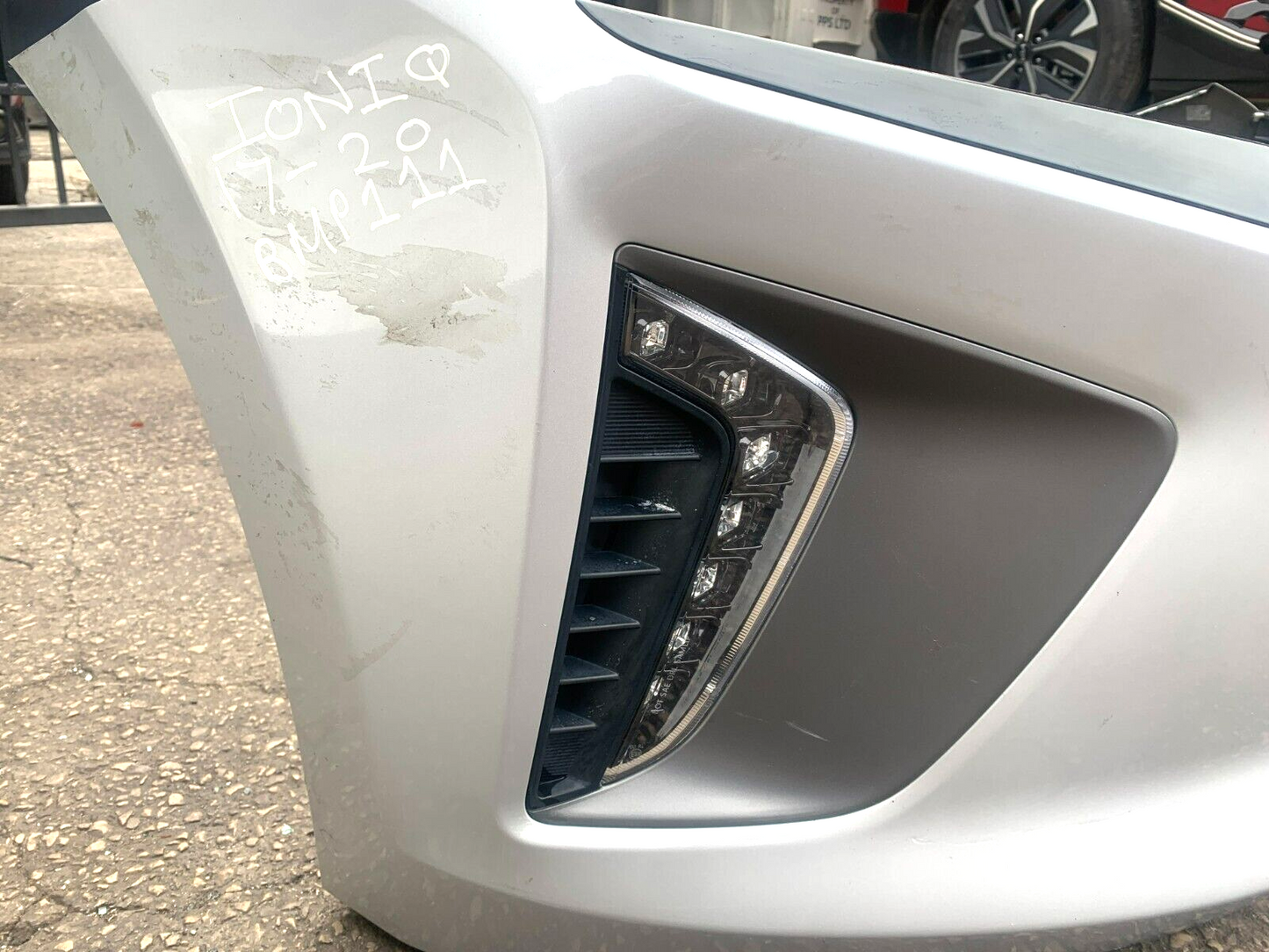 HYUNDAI IONIQ AE 2017-2020 GENUINE PRE-FACELIFT COMPLETE FRONT BUMPER T8S SILVER