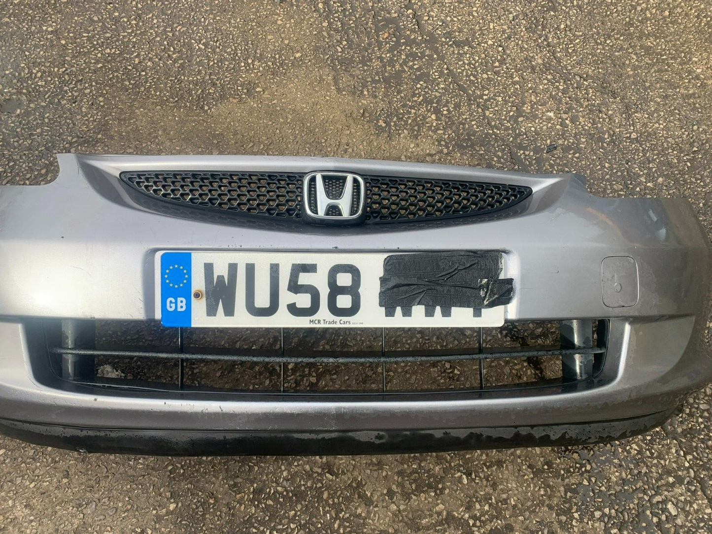 HONDA JAZZ MK1 2006-2010 FACELIFT GENUINE FRONT BUMPER SILVER