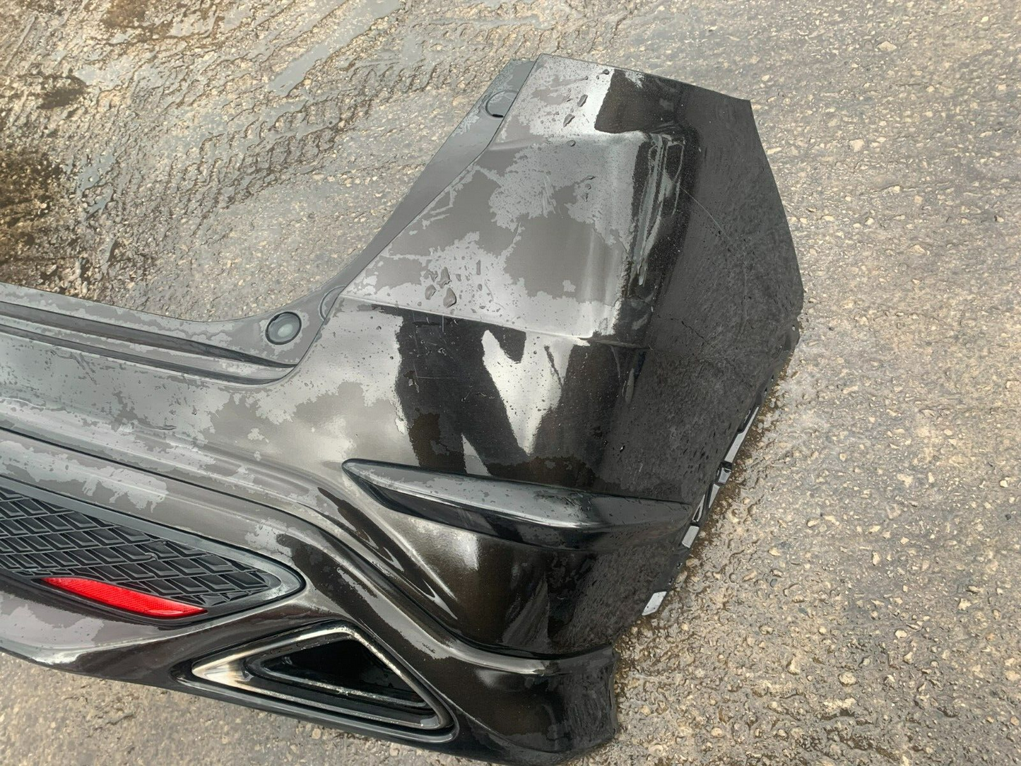 HONDA CIVIC MK8 2006-2009 GENUINE PRE-FACELIFT REAR BUMPER BLACK COLLECTION