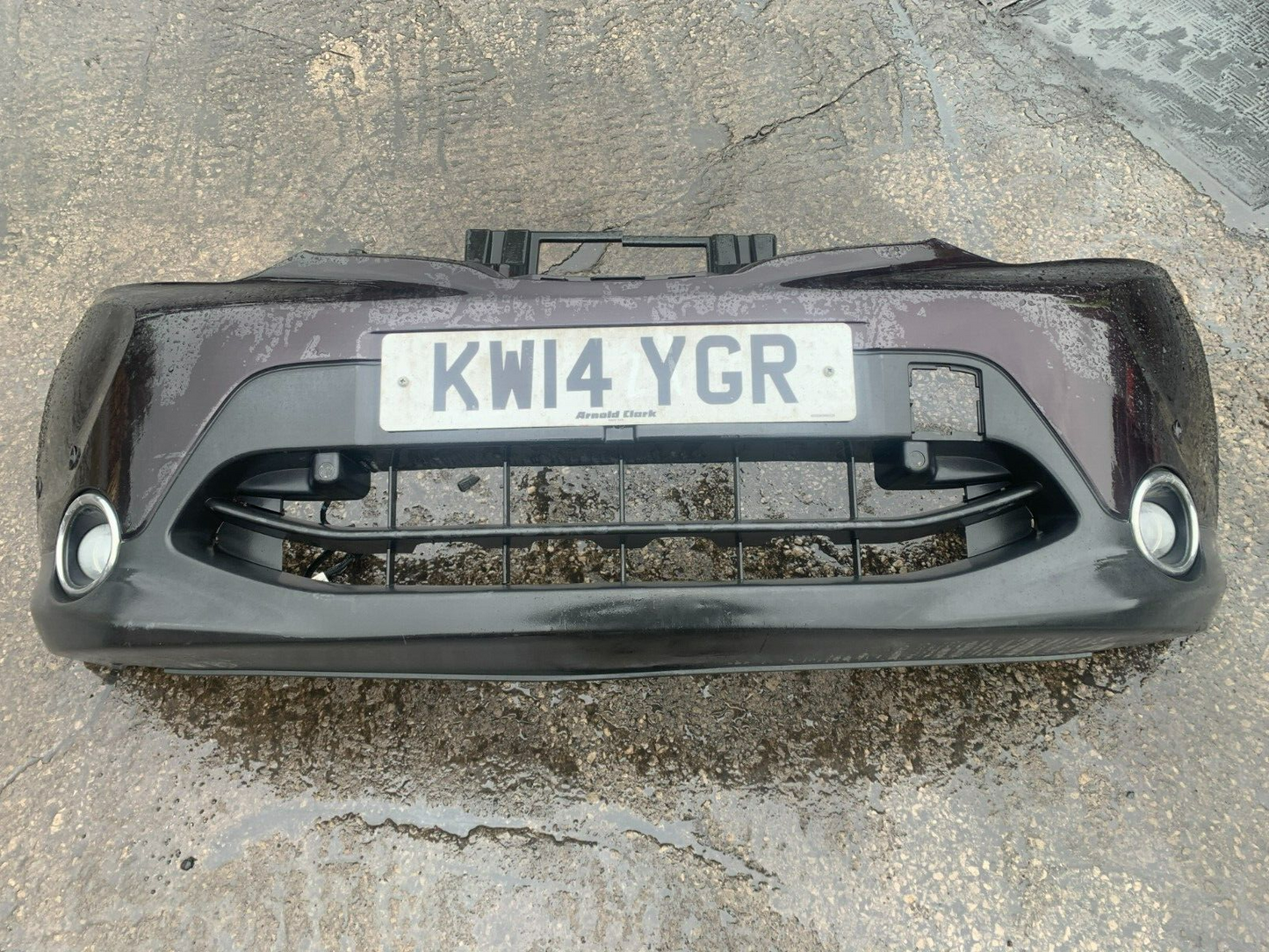 NISSAN QASHQAI J11 2014-2018 GENUINE FRONT BUMPER GAB PURPLE COLLECTION