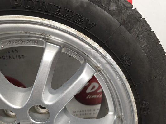 TOYOTA PRIUS MK4 2016-2021 15" INCH GENUINE ALLOY WHEEL 3.0MM TYRE 195/65/15