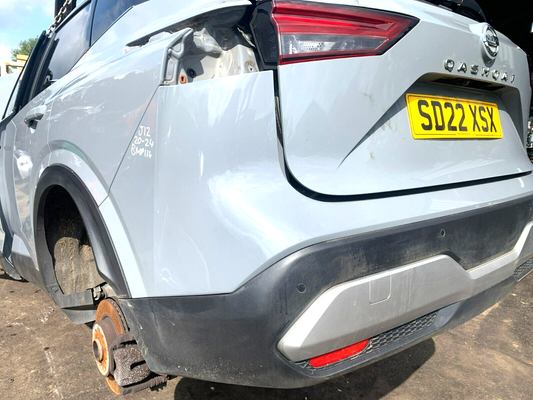 NISSAN QASHQAI J12 2021-2024 GENUINE COMPLETE REAR BUMPER KBY GREY COLLECTION