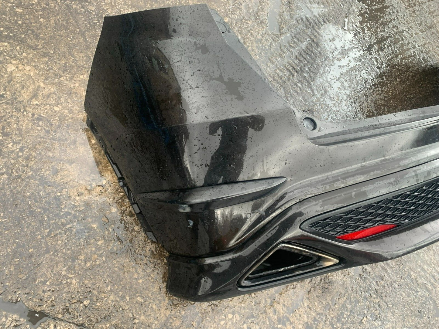 HONDA CIVIC MK8 2006-2009 GENUINE PRE-FACELIFT REAR BUMPER BLACK COLLECTION