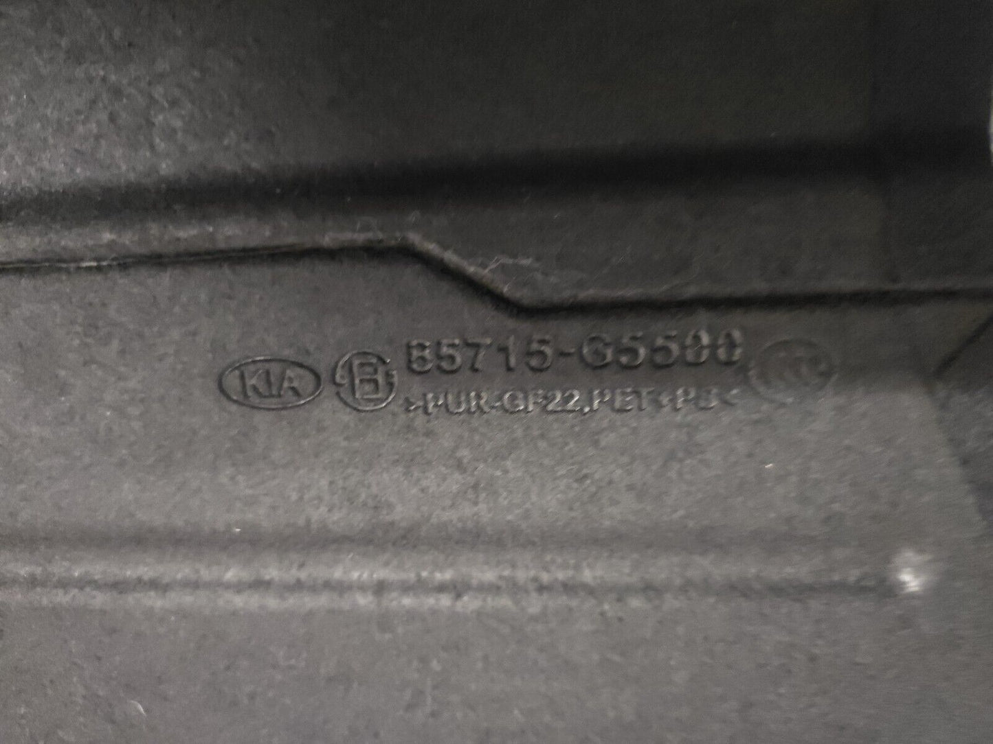Kia Niro De 2017-2022 Phev Genuine Boot Floor Carpet Cover Liner 85715-G5500 11