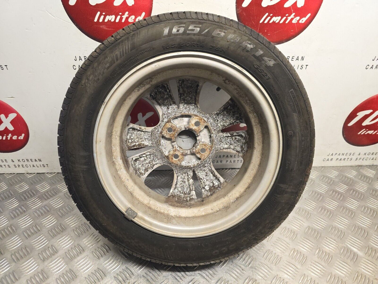 Hyundai I10 Mk1 2007-2013 14" Inch Alloy Wheel 6Mm Tread 165/60/14 52910-0X250 11