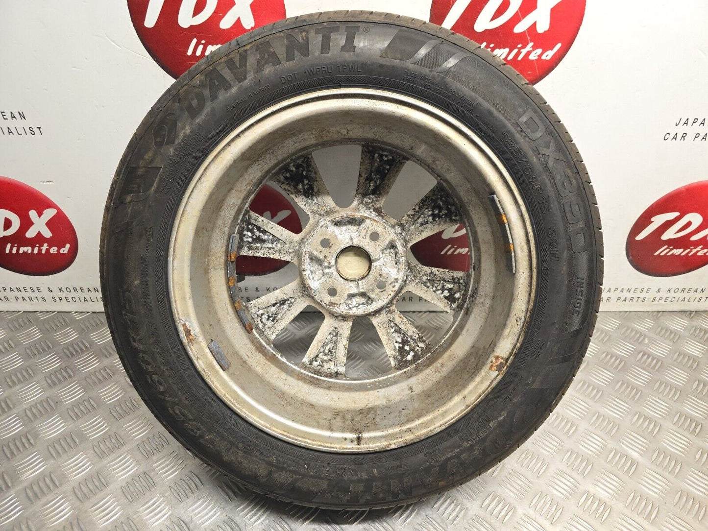 HYUNDAI I20 PB 2008-2014 15" INCH GENUINE ALLOY WHEEL 7MM 185/60/15 52910-1J805