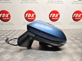 Toyota Corolla 2019-2026 Passengers Manual Fold Wing Mirror 8U6 Blue 87940-02L61 - photo 1 of 12