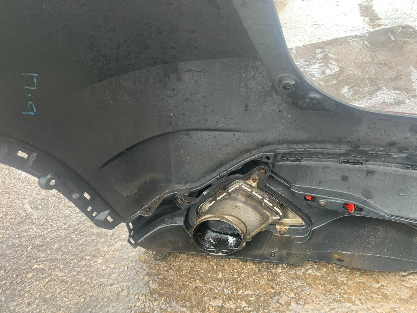 HONDA CIVIC MK8 2006-2009 GENUINE PRE-FACELIFT REAR BUMPER BLACK COLLECTION