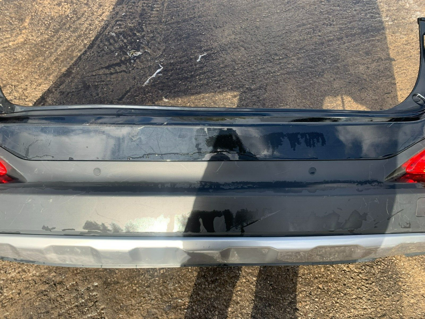 KIA SORENTO 2015-2017 GENUINE REAR BUMPER BLACK
