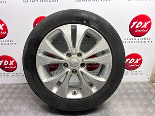 Kia Soul MK2 2014-2018 17" Inch Genuine Alloy Wheel 4.9MM Tyre 215/55/17 - photo 1 of 14