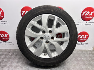 Kia Carens 2013-2018 Genuine 16" Inch Alloy Wheel 6.58MM Tyre 205/55/16 - photo 1 of 13