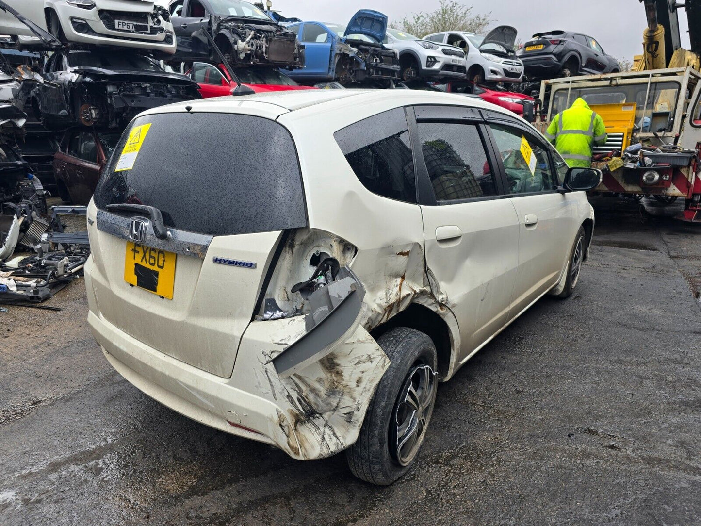 2010 HONDA JAZZ IMPORT/ FIT (GP) 1.3 PETROL HYBRID AUTO VEHICLE FOR PARTS SPARES