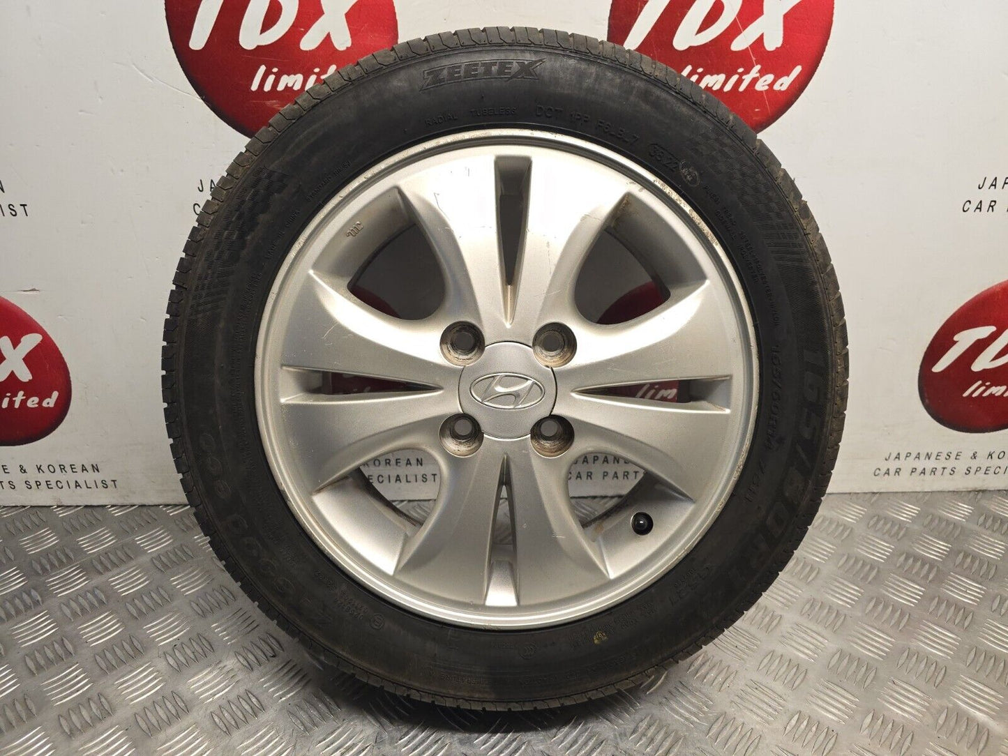 HYUNDAI I10 MK1 2007-2013 14" INCH GENUINE ALLOY WHEEL 7MM 165/60/14 52910-0X250