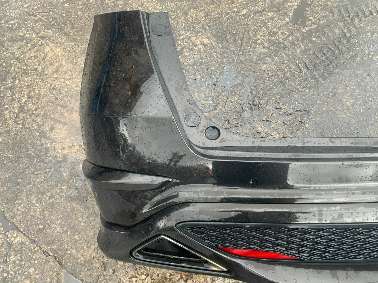 HONDA CIVIC MK8 2006-2009 GENUINE PRE-FACELIFT REAR BUMPER BLACK COLLECTION