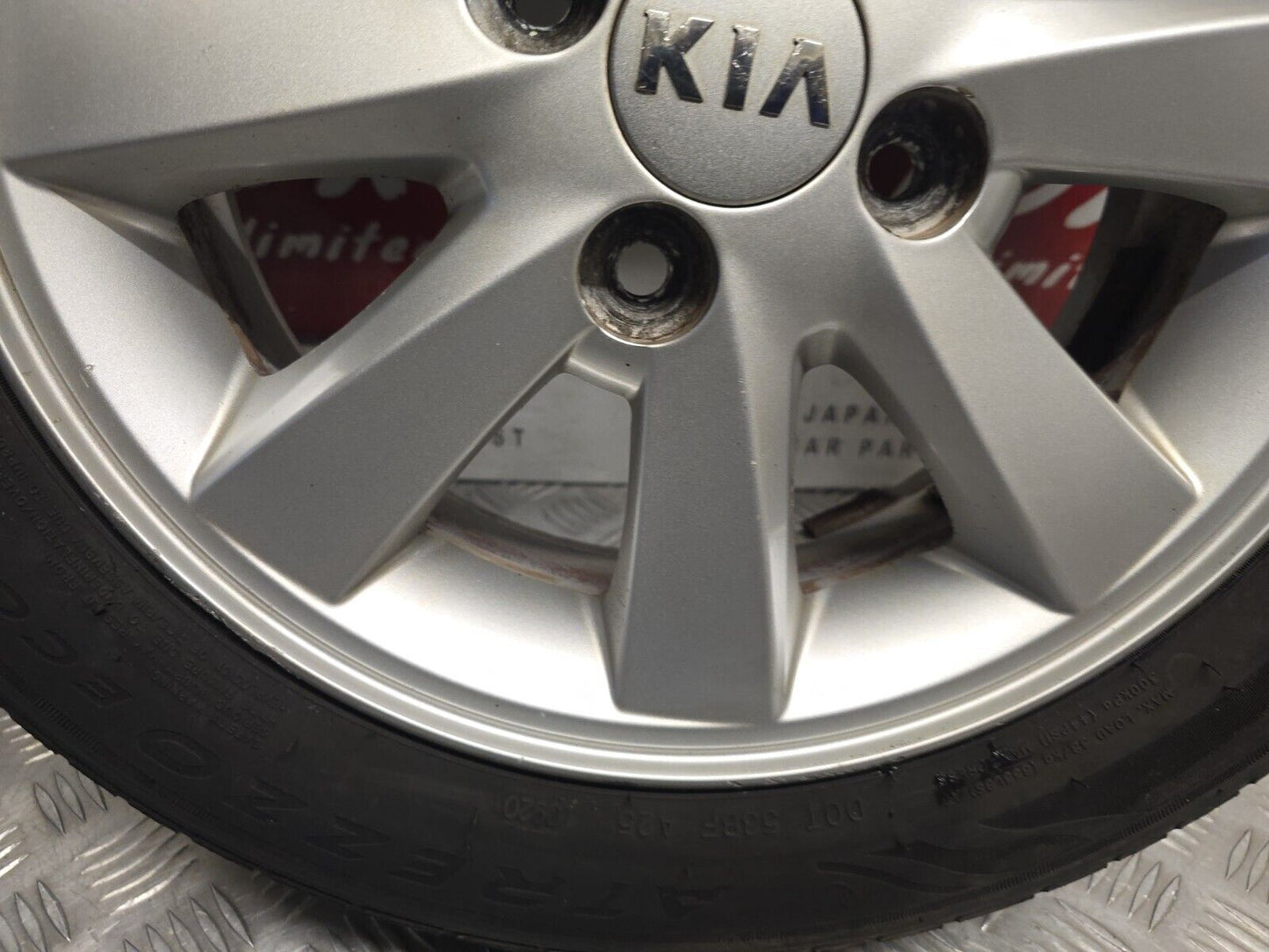 KIA PICANTO TA MK2 14" INCH 2011-2017 GENUINE ALLOY WHEEL 165/60/14 52910-1Y150