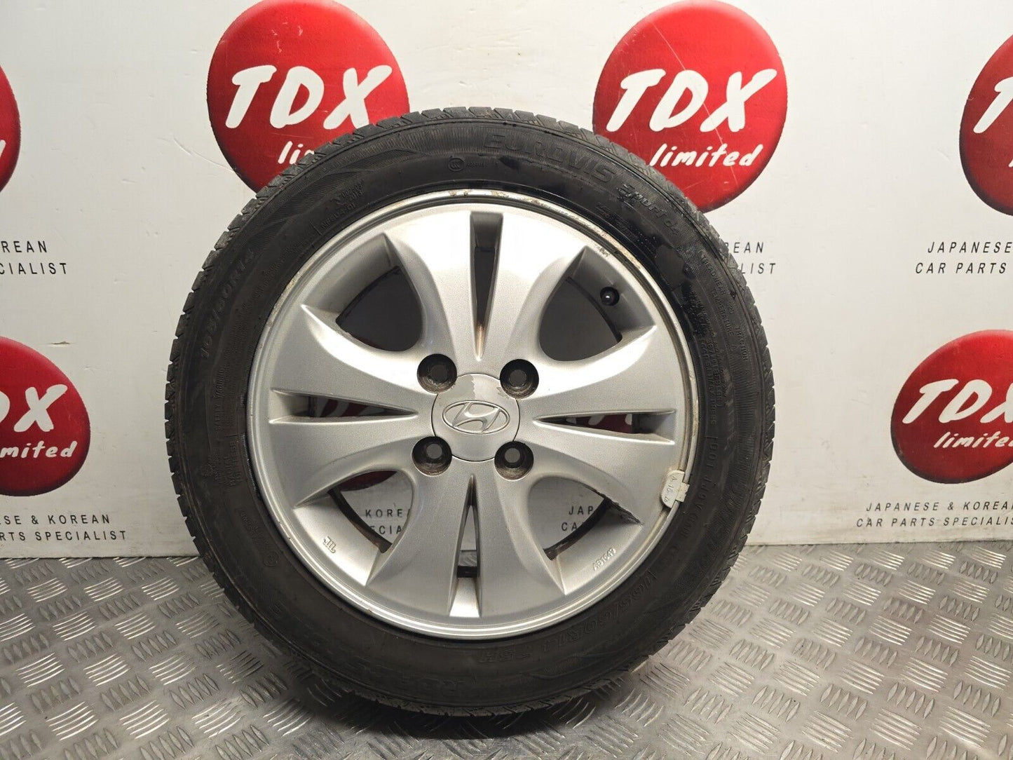 HYUNDAI I10 MK1 2007-2013 14" INCH GENUINE ALLOY WHEEL 5MM 165/60/14 52910-0X250