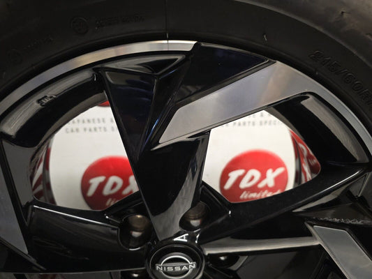 NISSAN JUKE F16 2020-2024 17" INCH DIAMOND CUT ALLOY WHEEL 6.0MM 215/60/17 6PD1A