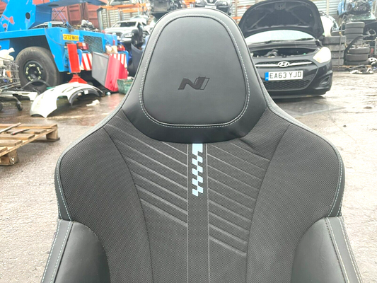 Hyundai I20N (Bc3) 2020-2024 Genuine Driver Side Half Leather Complete Seat 2