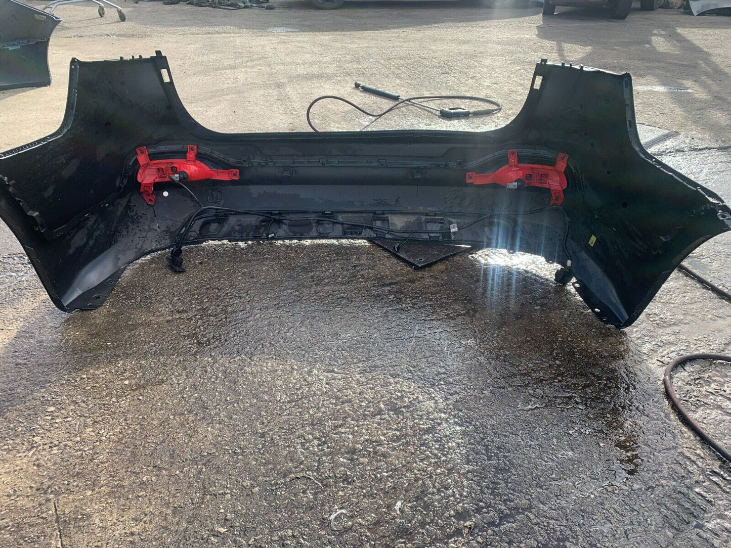 KIA SORENTO 2015-2017 GENUINE REAR BUMPER BLACK