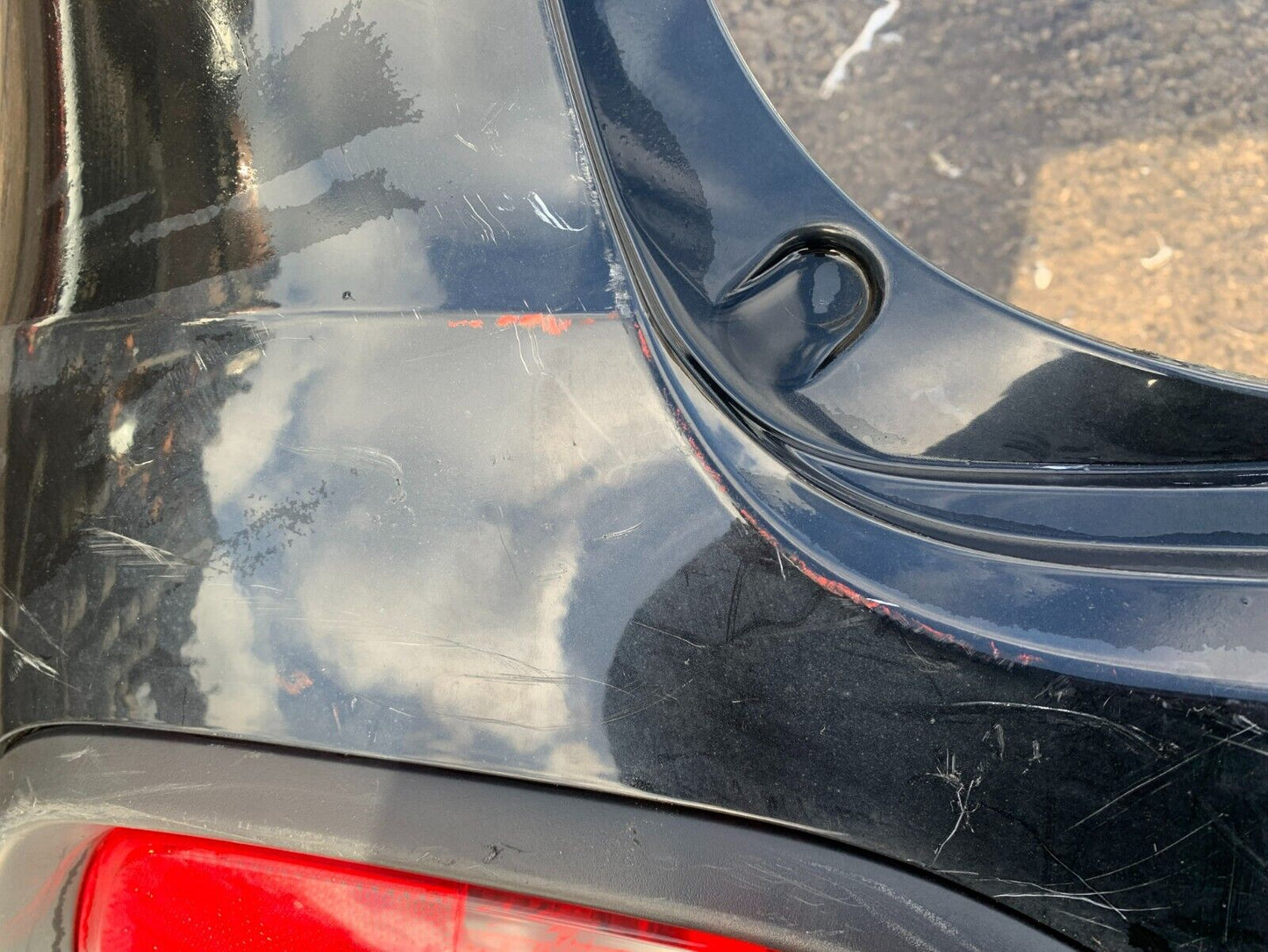 KIA SORENTO 2015-2017 GENUINE REAR BUMPER BLACK