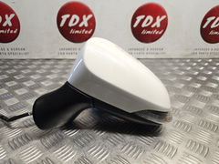 Toyota Avensis T27 MK3 2015-2018 Passenger Side Power Fold Wing Mirror 040 White - photo 1 of 9