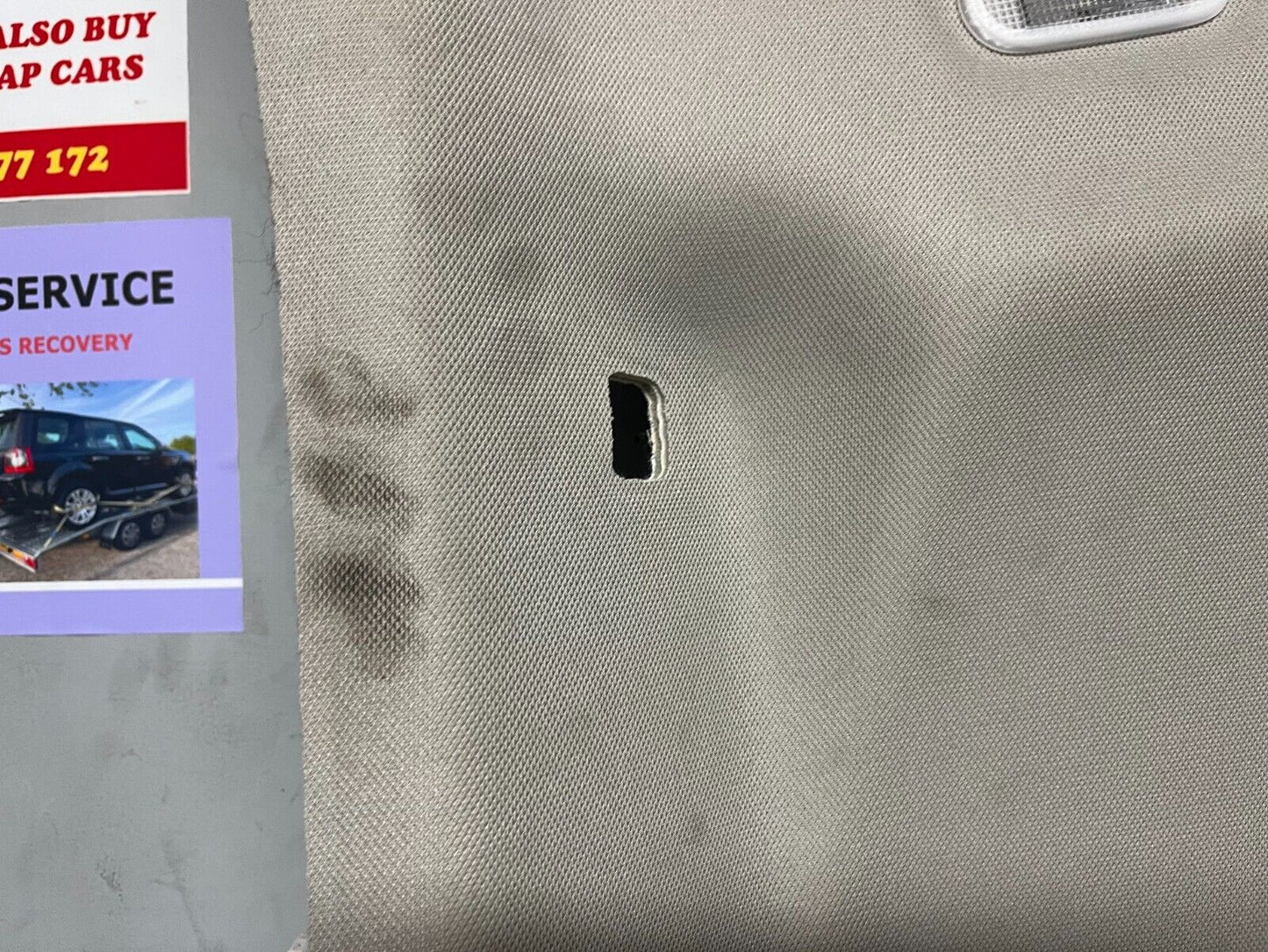 NISSAN QASHQAI MK3 J12 2022-2024 GENUINE TOP ROOF LINING CARPET MAT