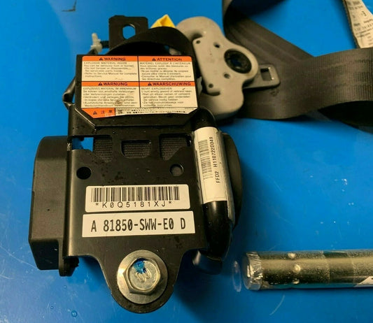 Honda Crv Passenger Side Front Pre-Tensioned Seatbelt 2010-2012 A 81850-Sww-Eo D 2