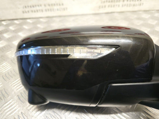 NISSAN QASHQAI J11 MK2 2014-2021 DRIVERS POWER FOLD CAMERA WING MIRROR Z11 BLACK